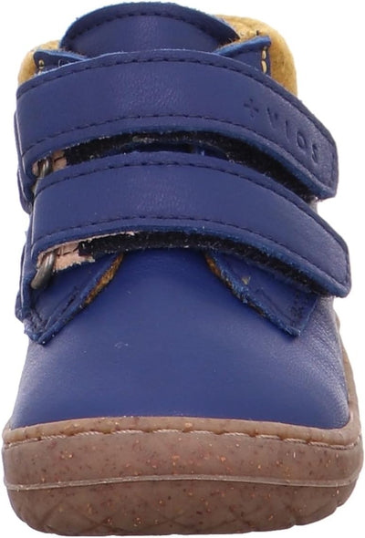 Superfit Baby-Jungen Saturnus Lauflernschuhe 22 EU Weit Blau Gelb 8000, 22 EU Weit Blau Gelb 8000