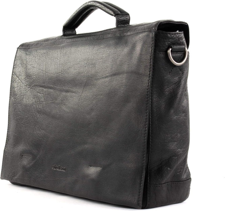 Strellson Leder Aktentasche L Coleman 2.0 black