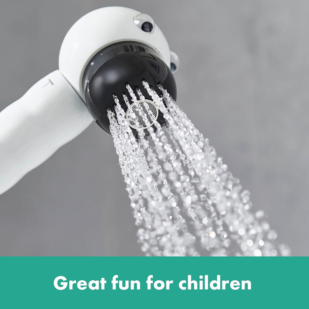 hansgrohe Kinderhandbrause Jocolino, Duschkopf für Kinder, 2 Strahlarten, Taufgeschenke, Geschenke z