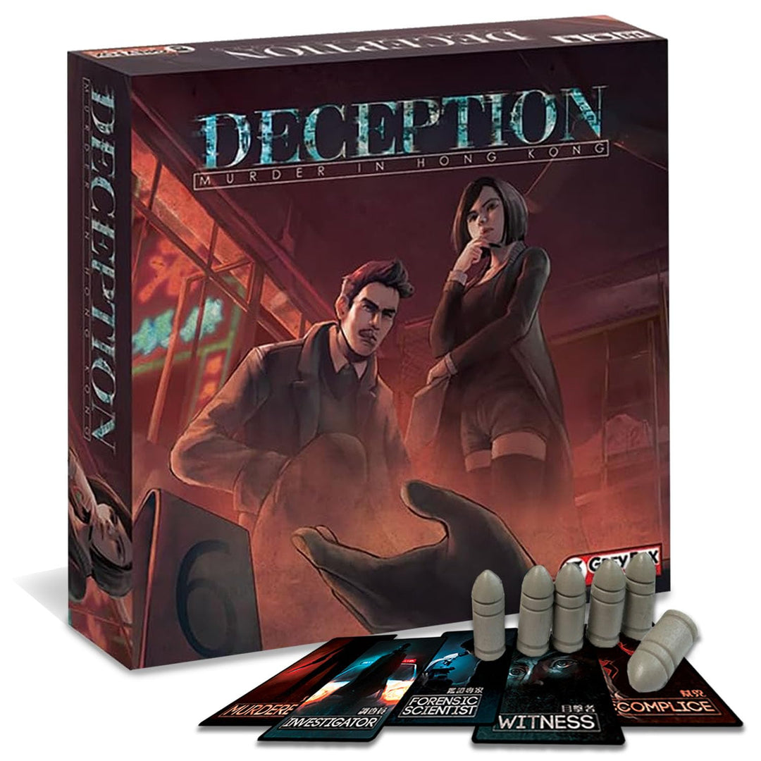 Heidelberger Spieleverlag GFG96761 Jolly Thinker - Getäuscht: Mord in Hong Kong / Deception: Murder
