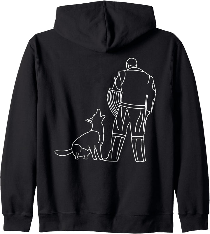 Deutscher Schäferhund Hundesport Helfer IGP Schutzhund Kapuzenjacke