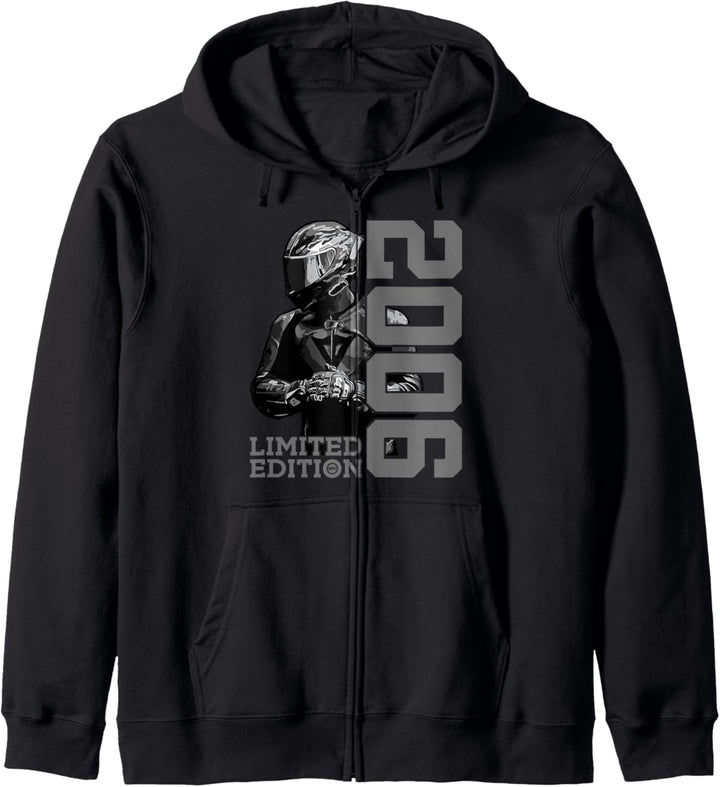 LIMITED EDITION 2006 BIKER MOTORRAD 18. GEBURTSTAG Kapuzenjacke