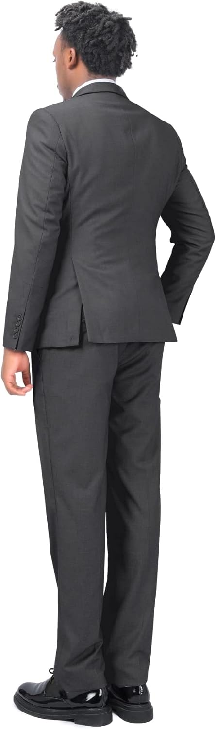 YOUTHUP Herren Anzug Slim Fit 3 Teilig Anzüge für Hochzeit Business Herrenanzug Sakko Anzughose West