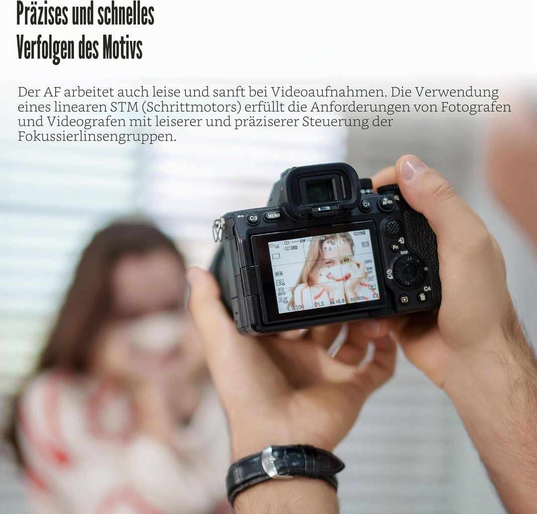 7artisans AutoFocus 50mm F1,8 Vollformatobjektiv, F1,8 grosse Blende, unterstützt automatische/manue