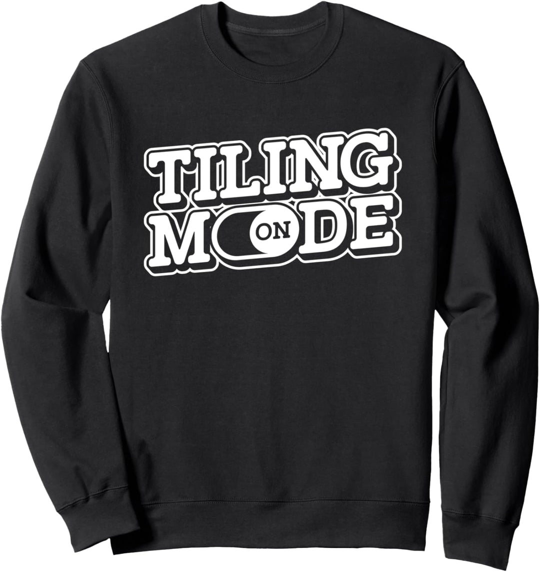 Plattenleger Handwerker - Bodenleger Fliesenleger Sweatshirt