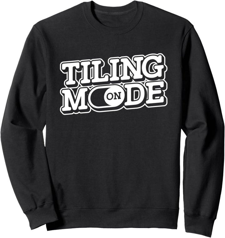 Plattenleger Handwerker - Bodenleger Fliesenleger Sweatshirt