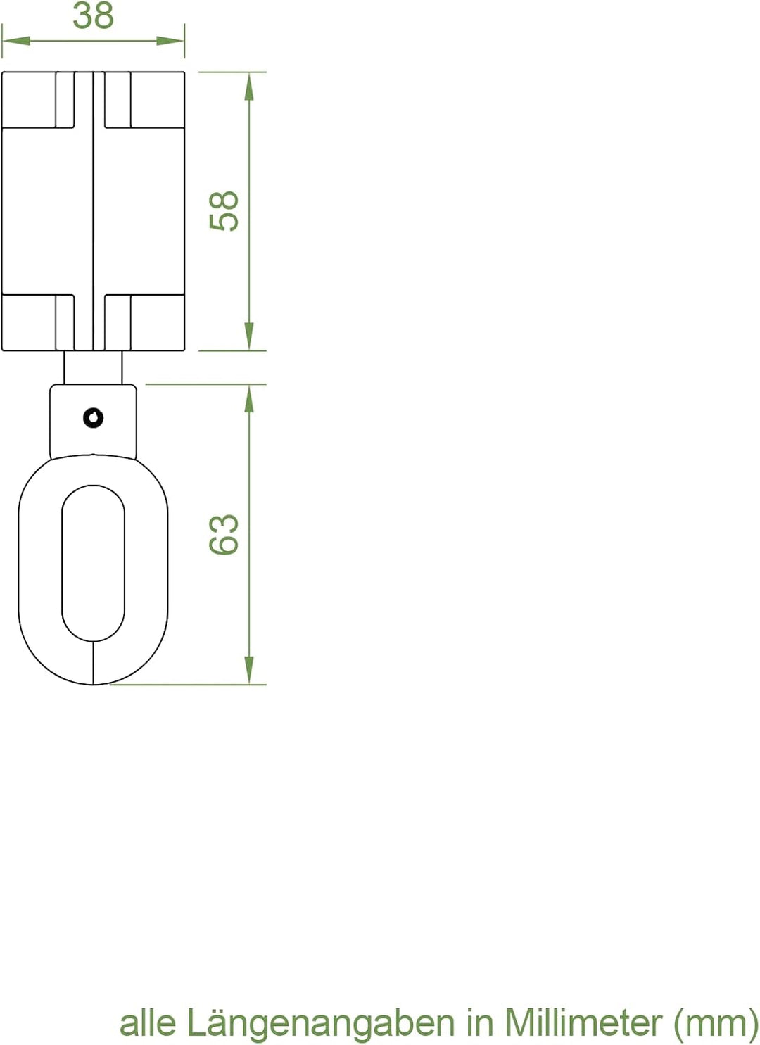DIWARO.® | Schneckengetriebe für Markisen | Untersetzung 7:1 | blank | 13mm Innenvierkant | Markisen