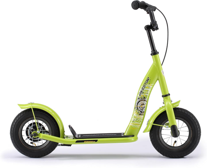 STAR SCOOTER Roller Kinderroller Tretroller Kickscooter mit Luftreifen für Jungen und Mädchen ab 4-5