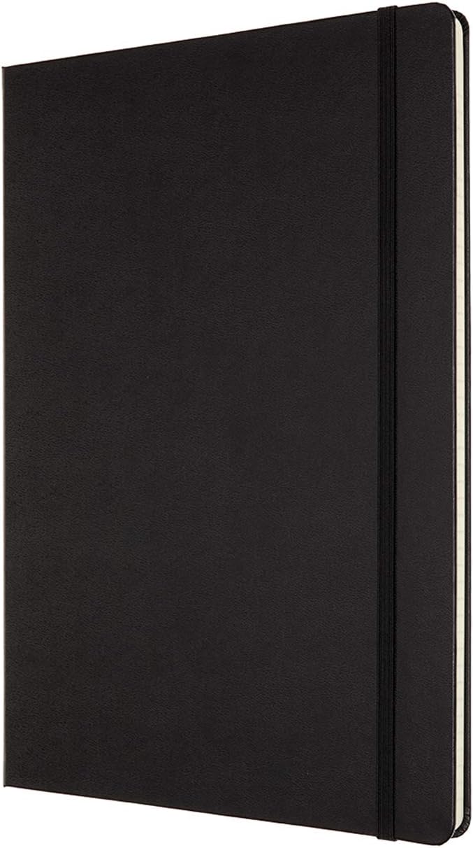 Moleskine - Pro Notebook, Perfektes Notizbuch für die Arbeit - Hardcover mit Elastischem Verschluss