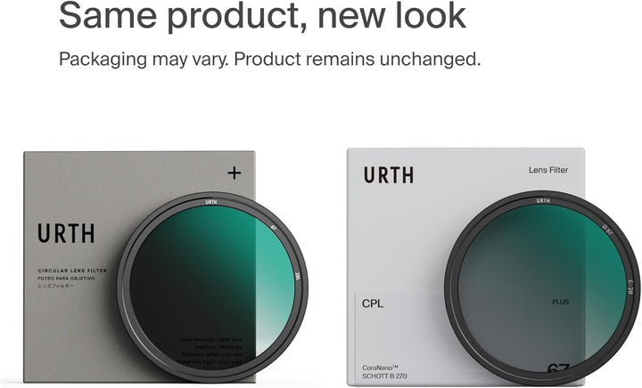 Urth 43 mm Polfilter (Polarisationsfilter) CPL Filter (Plus+) 43mm Reinschrauben, 43mm Reinschrauben