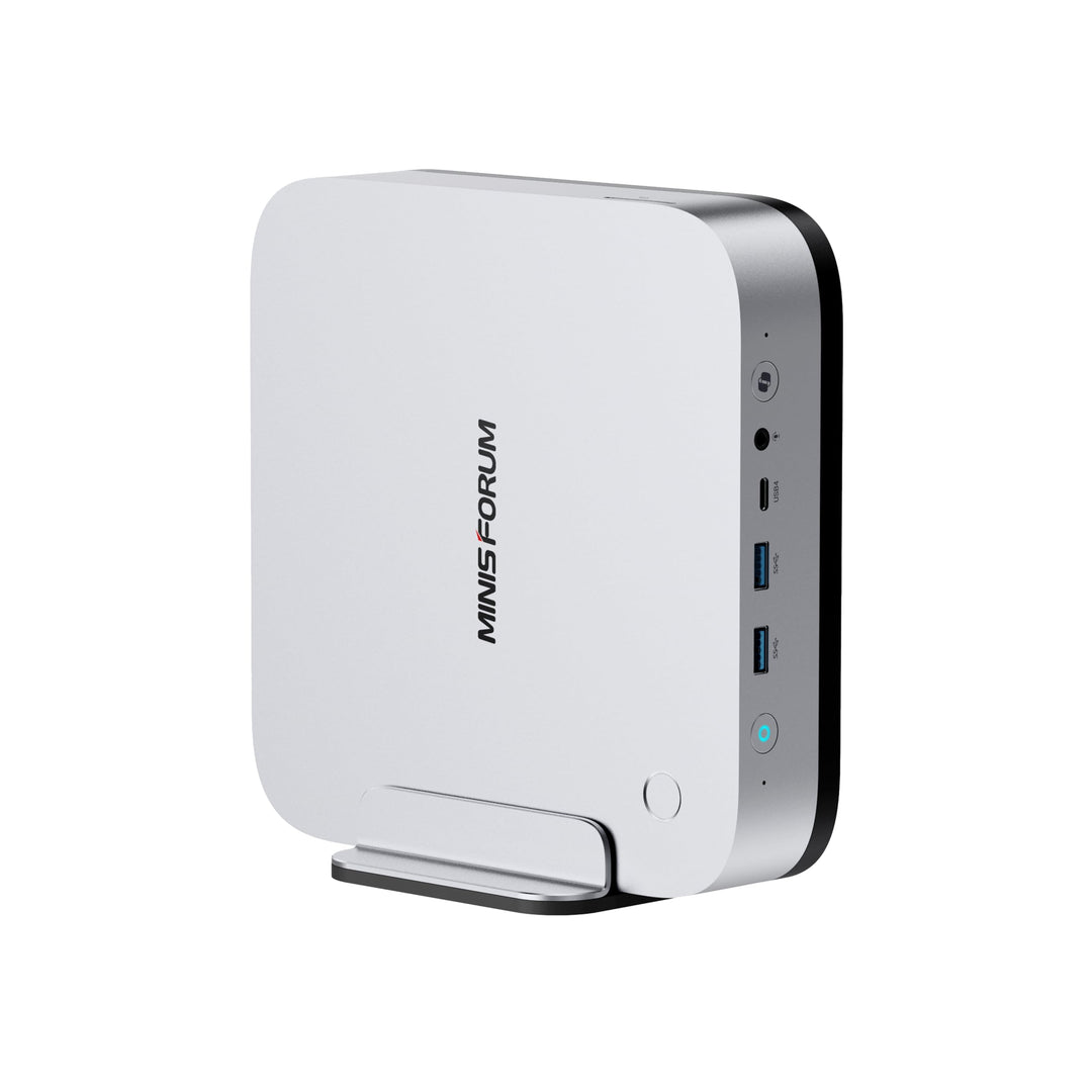 MINIS FORUM AI X1 Pro Mini PC, AMD Ryzen AI 9 HX 370 12-Core-Prozessor bis zu 5,1 GHz Und AMD Radeon