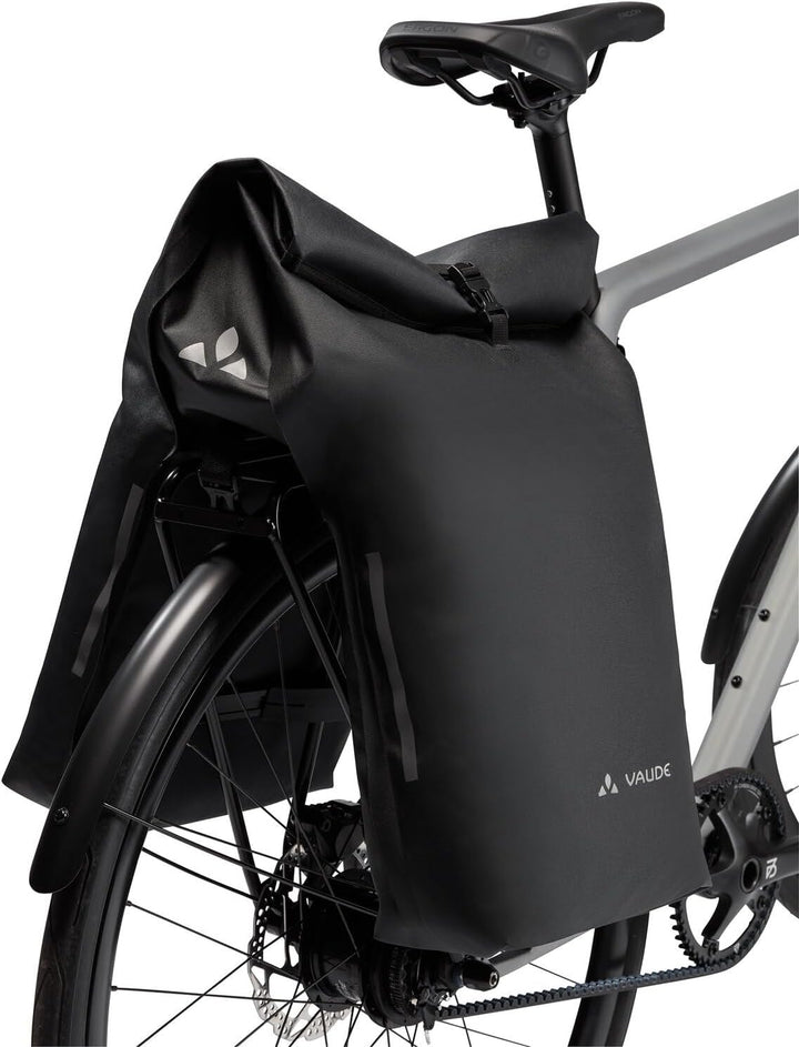 VAUDE RT-Hinterradtaschen Proof Double UL Einheitsgrösse Schwarz, Einheitsgrösse Schwarz