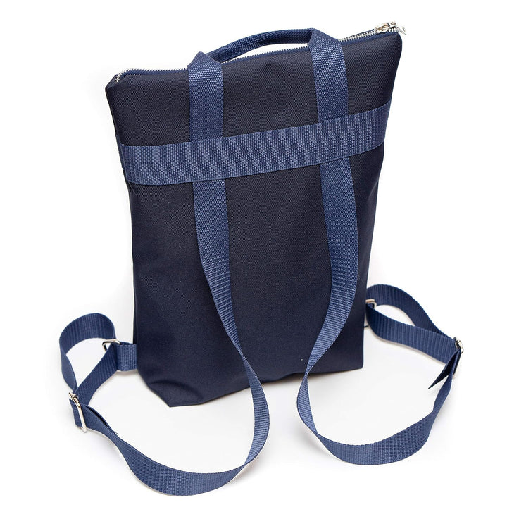 DIY Nähset/Nähpaket Rucksack/Shopper 37cm x 30cm dunkelblau