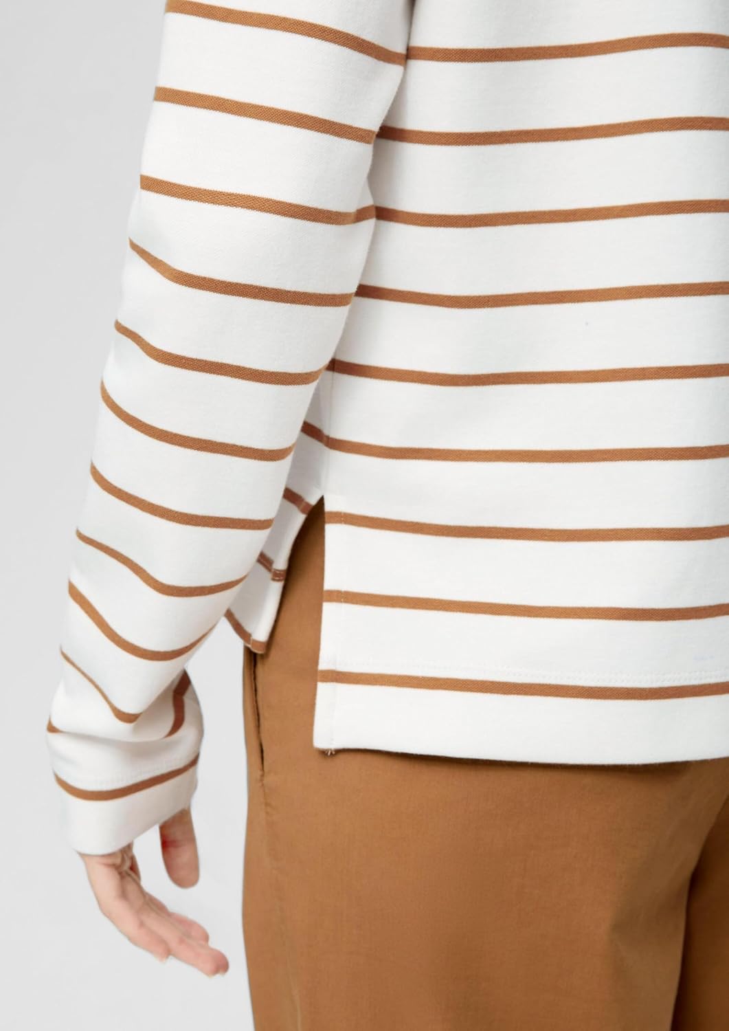 s.Oliver Longsleeve aus Baumwollstretch 36 84h1 Braun, 36 84h1 Braun