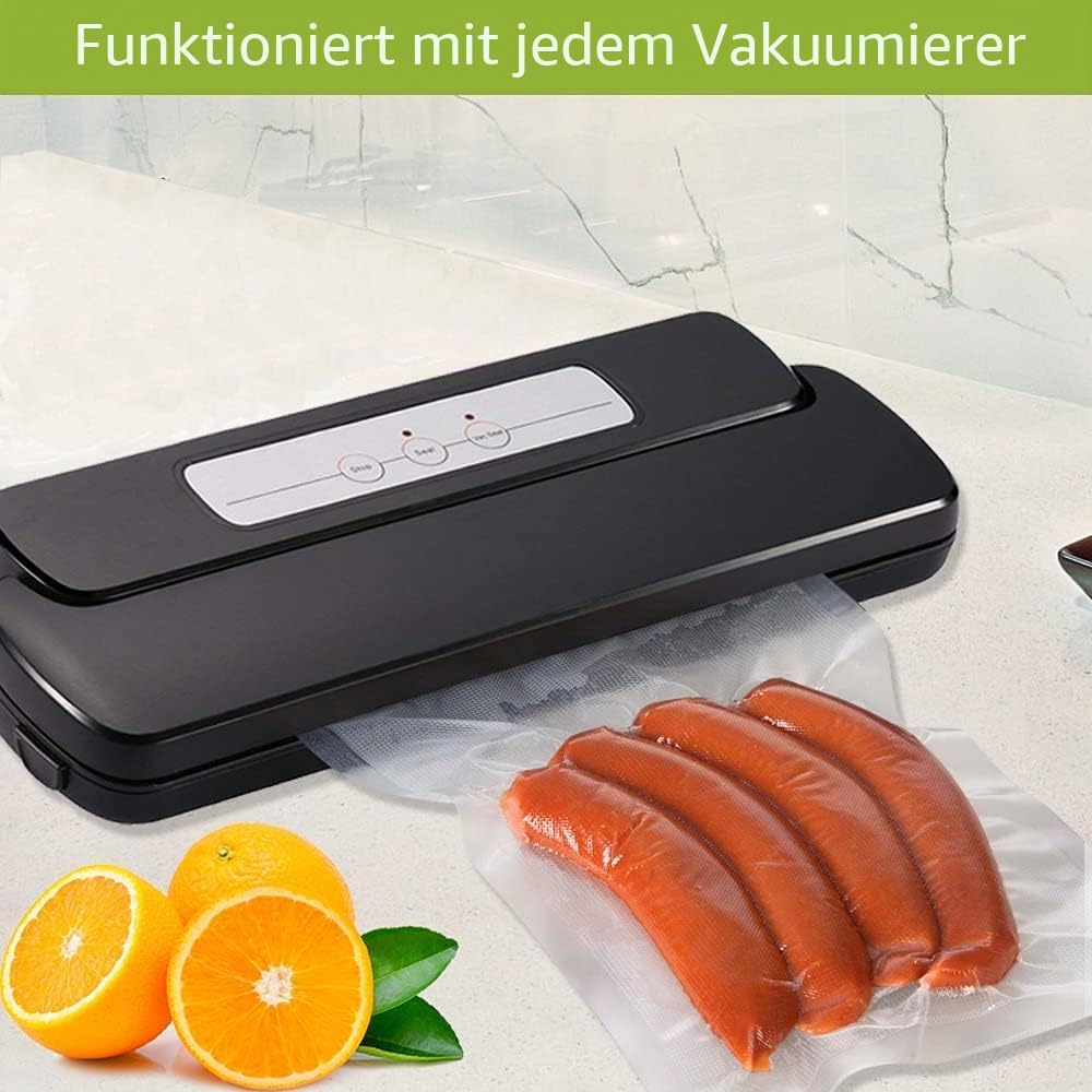 VacYaYa 100 Beutel 28x40cm Vakuumier Beutel Vakuumbeutel für Lebensmittel,BPA-Frei Sous Vide Vakuumi