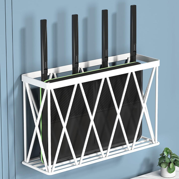 WiFi Router Aufbewahrungsbox, Router Aufbewahrungsbox Wand, Regal Wand WLAN Router Box Verstecken Wa