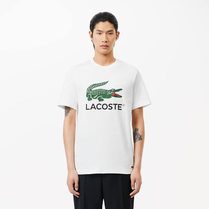Lacoste Herren Langarmshirt Sport L Weiss, L Weiß