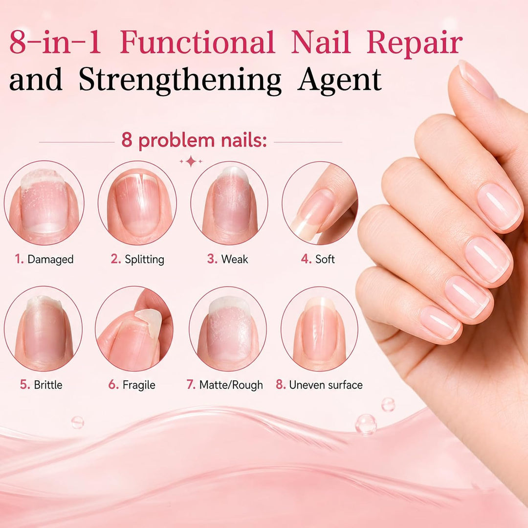 Duo Day &amp; Night Nagelpflegeöl Set,Nagelhärter Extra Stark,Nährendes Nagelöl | Nail Care Kit:1 Nagelh