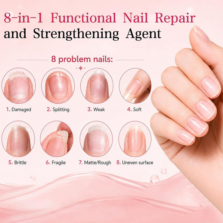 Duo Day &amp; Night Nagelpflegeöl Set,Nagelhärter Extra Stark,Nährendes Nagelöl | Nail Care Kit:1 Nagelh
