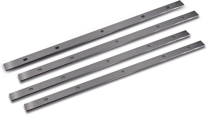BAMATO Hobelmesserset HM4101 (4-tlg.) – 410 x 19 x 1 mm – HSS Streifenhobelmesser für Abricht- & Dic