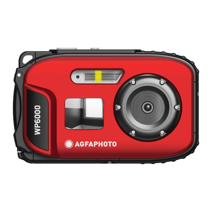 AGFA Photo Realishot WP6000 – wasserdichte Digitalkamera, 3 m/10 ft, 18 MP, HD-Video, 2,4-Zoll-LCD-D