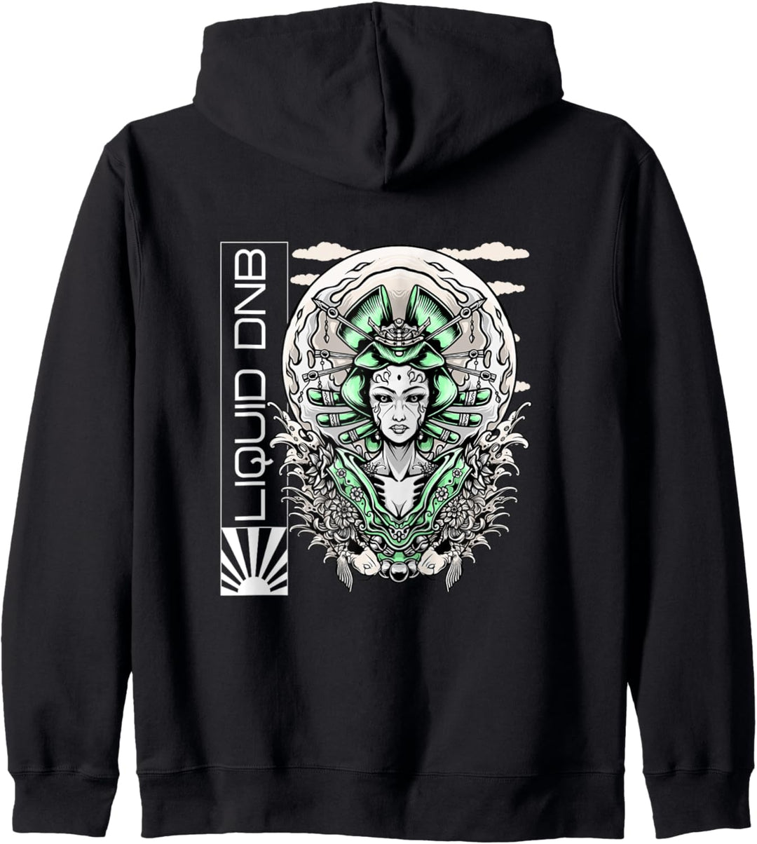 Liquid Drum And Bass Jungle EDM DnB Rave Kapuzenjacke