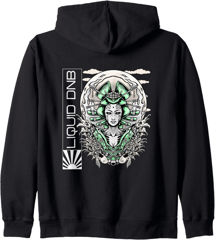 Liquid Drum And Bass Jungle EDM DnB Rave Kapuzenjacke