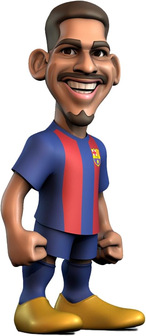 MINIX - FC Barcelona – Araujo 4#153 – Sammelfigur, 12 cm