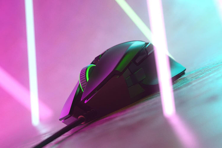 Razer Basilisk V2 - Kabelgebundene Gaming Maus mit 11 programmierbaren Tasten für PC/Mac (Optischer