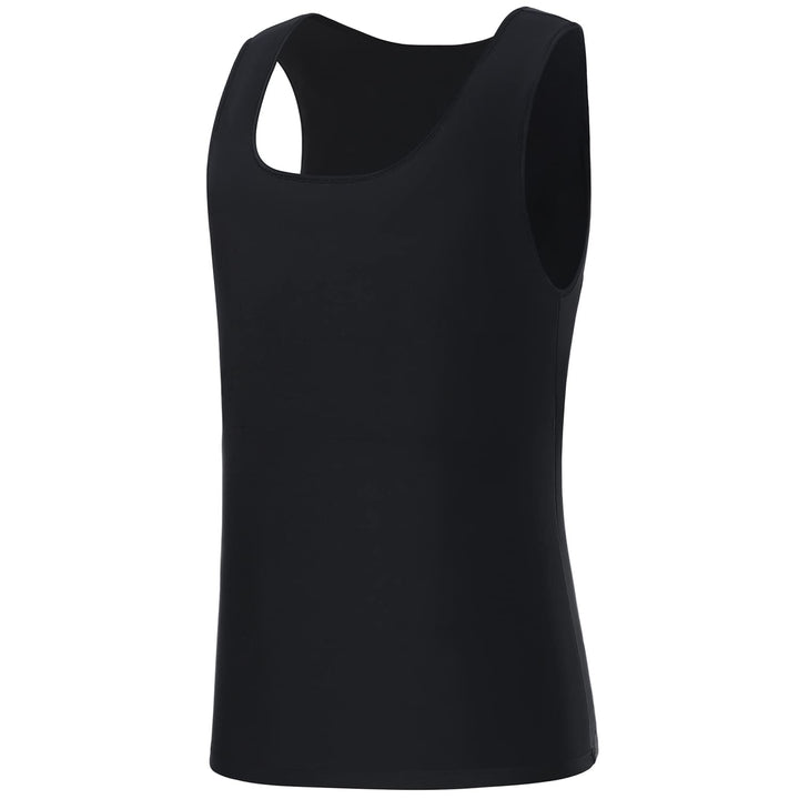 Brust Binder für Transgender FTM Cosplay Atmungsaktive Halb Trans Binder BH Schwarz S, Schwarz S