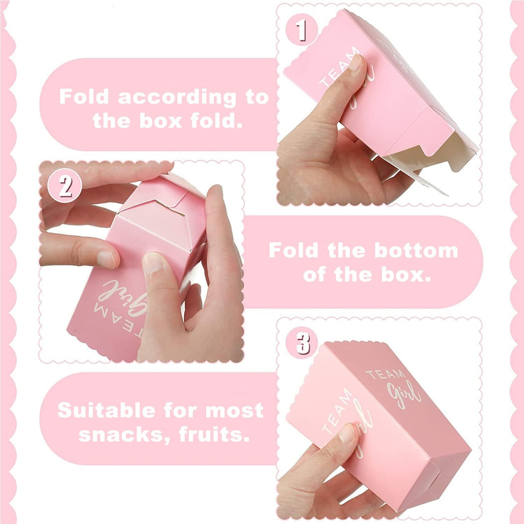 50 Stücke Popcorn-Boxen, Klein Tüten Candy Bar Box, Popcorn Container, Popcorntüten, Candy Container