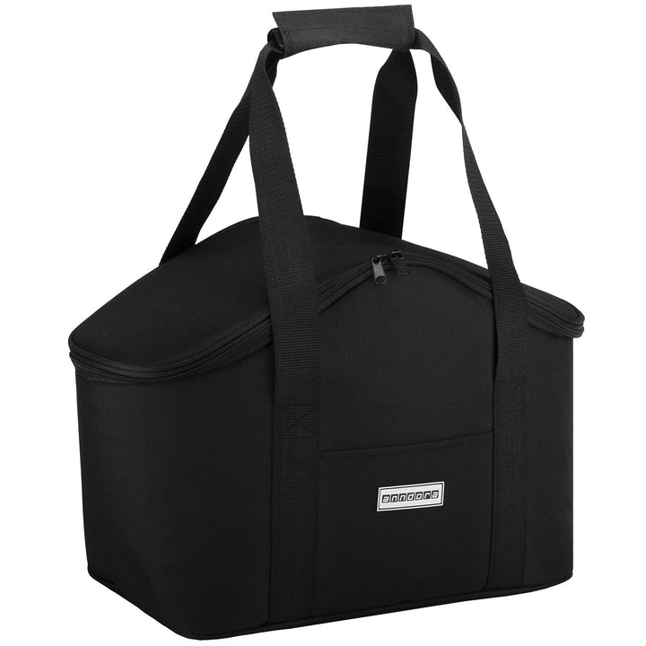 anndora Kühltasche 20 Liter - Farbwahl Schwarz, Schwarz
