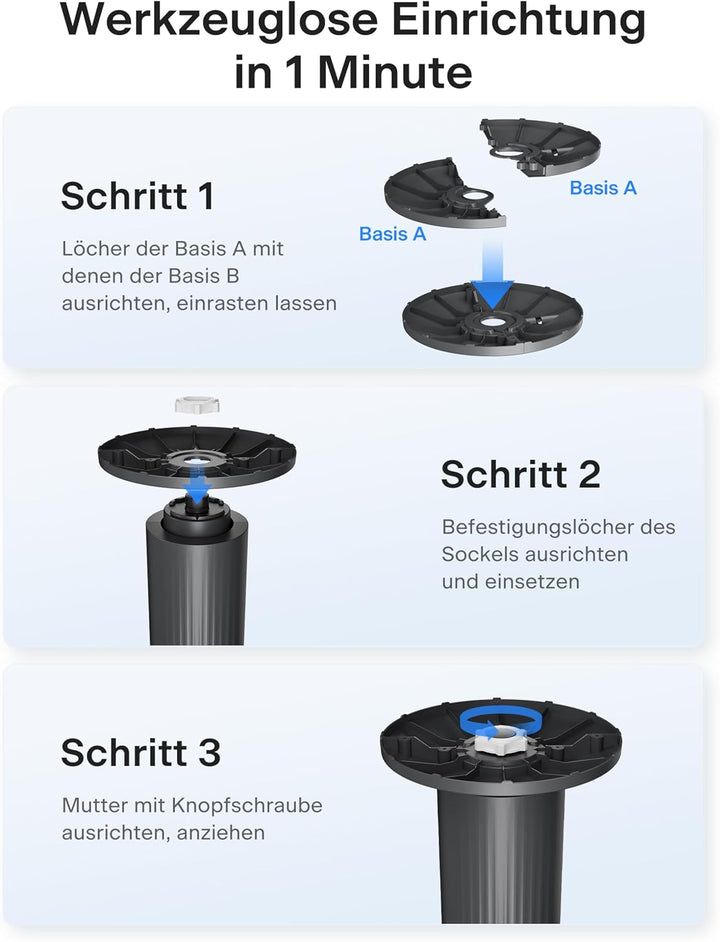 Pelonis Sehr Leiser Turmventilator, Ventilator mit Fernbedienung Kühlung, 3 Geschwindigkeiten, Tower