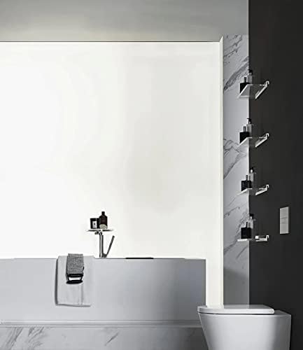 Kartell Shelfish Ablageregal, PMMA, weiss, 45,2 cm x 15,5 cm x 4 cm Bianco, Bianco