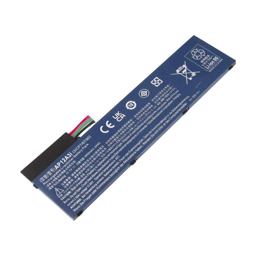 AP12A3i AP12A4i 3ICP7/67/90, KT.00303.002, BT.00304.011 Akku für ACER Aspire Timeline Ultra M3 M3-48