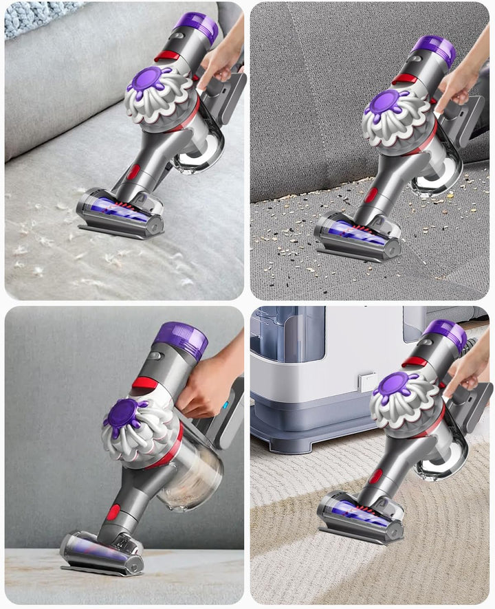 Mini Turbinendüse für Dyson V7 / V8 / V10 / V11 / V15 Staubsauger,Elektrische Matratzenbürste Kompat