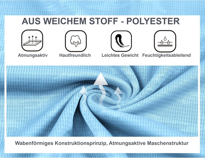 zitysport Polo Shirt Herren Slim Fit Poloshirt Männer Atmungsaktives Golf Lässig Polohemd Outdoor Sp
