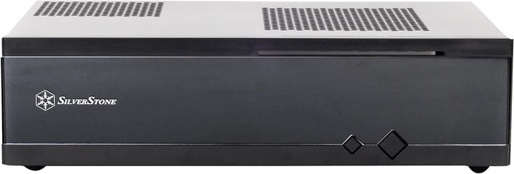 SilverStone SST-ML05B - Milo Mini-ITX kompaktes HTPC Desktop Gehäuse, schwarz