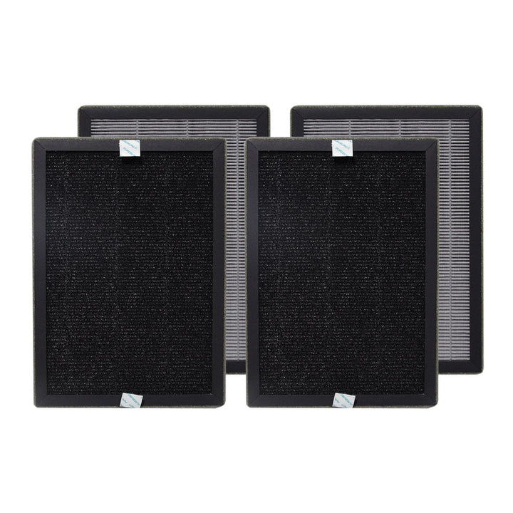 PUREBURG Ersatzfilter kompatibel mit Kärcher AF 20 Luftreiniger 2.863-056.0, 2er-Set (4 Stück) H13 T