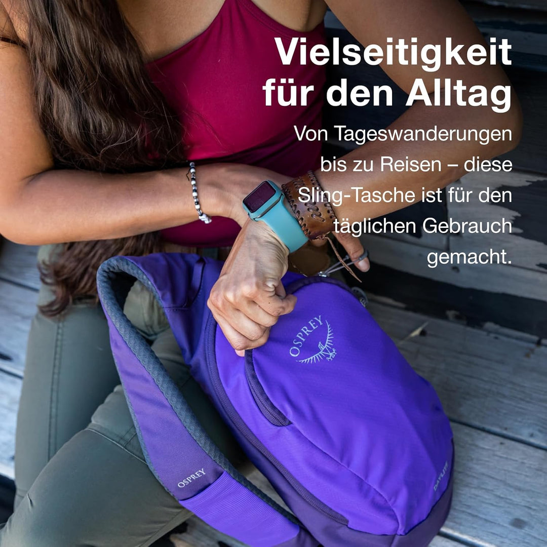 Osprey Daylite Unisex Sling Bag Magma Brown/Tungste Einheitsgrösse, Magma Brown/Tungste Einheitsgr&#