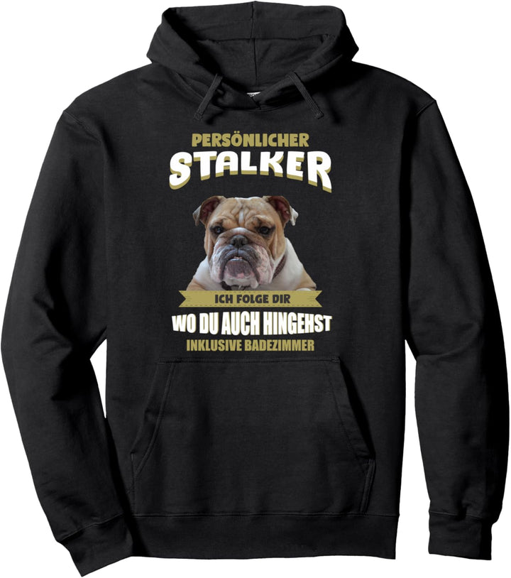 Englische Bulldogge Hund - Englische Bulldogge Pullover Hoodie