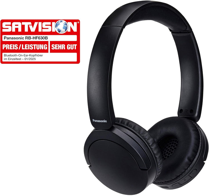 Panasonic HF630B, Kabelloser Street-Kopfhörer, On-Ear, eingebautes Mikrofon, Bluetooth 5.3, Multipoi