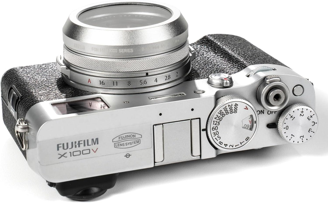 NiSi 49mm Black Mist 1/4 Filter für Fuji X70 / X100 / X100S / X100F / X100T / X100V - Silber Silber