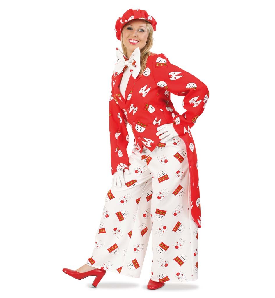 Gurimo-tex 28645 - Frack Koeln / Frack / Grösse XXXL / rot 3XL, 3XL