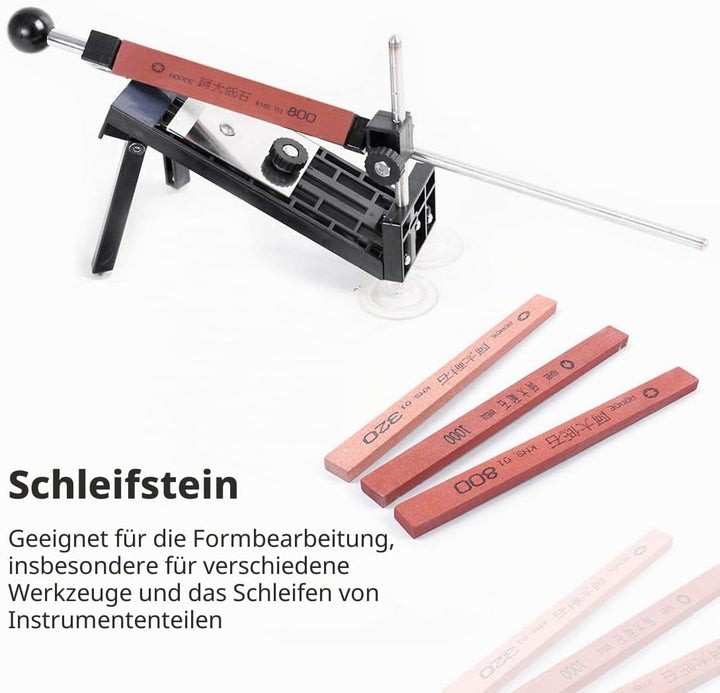 ATOPLEE 120/150/180/220/240/320/400/600/800/1000# Schleifstein Messerschärfer [10pcs Alle Grössen]