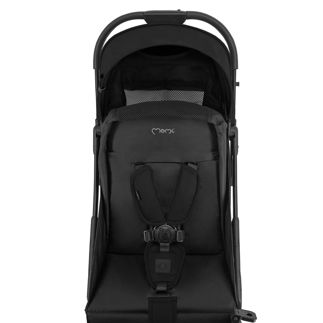 MoMi Kinderbuggy PAOLA mit automatischem Faltsystem, bis 22 kg Körpergewicht, 5-Punkt-Sicherheitsgur