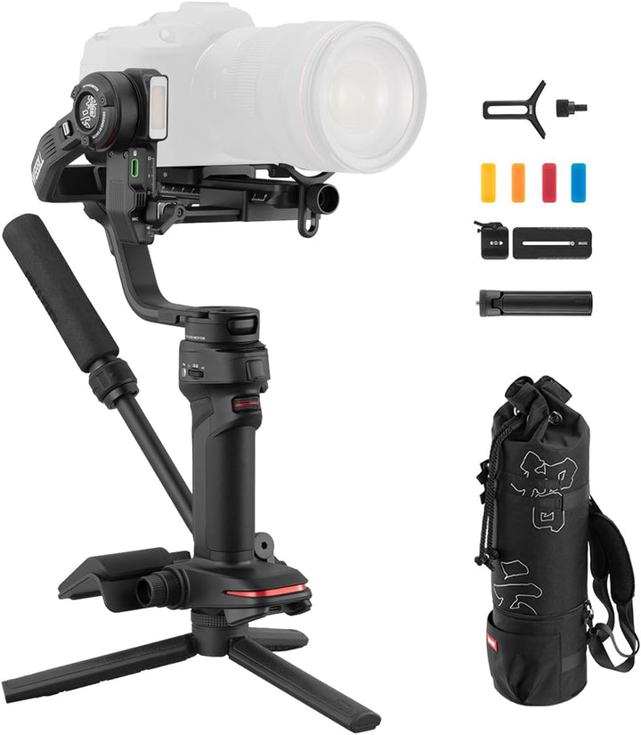 ZHIYUN Weebill 3 Combo [Official] 3 Achsen Gimbal Kamera Stabilisator für DSLR und Spiegellose Kamer