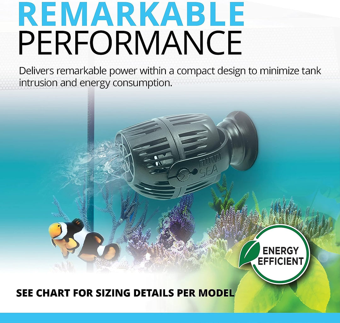 Fluval Sea CP1, Strömungspumpe für Meerwasseraquarien, 1.000L/h 1000, 1000