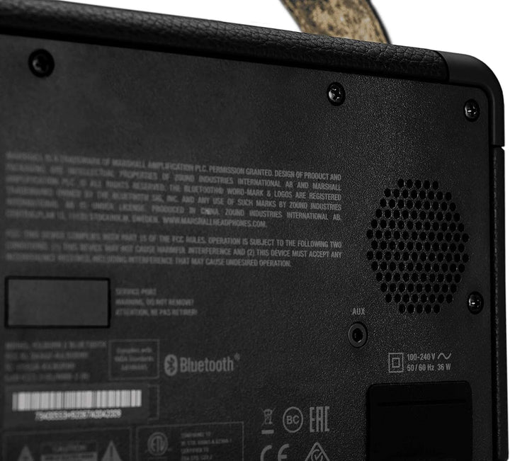 Marshall Kilburn II Bluetooth Tragbarer Wasserabweisend Lautsprecher, Kabelloser - Schwarz und Messi