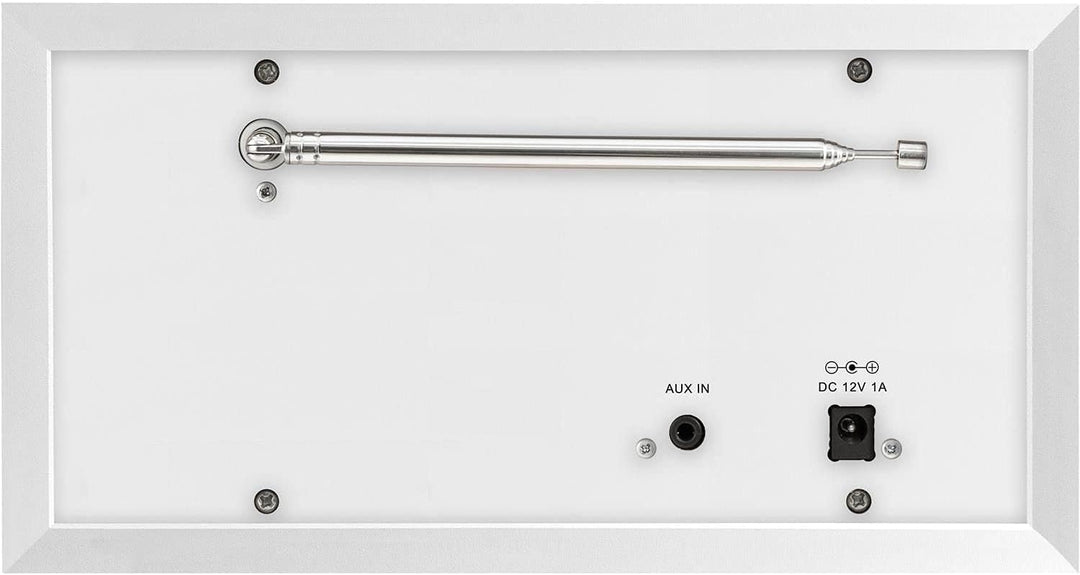 IMPERIAL DABMAN 30 Digitalradio (DAB+ / DAB / UKW, Aux In, inkl. Netzteil) weiss, Mono weiss Mono Si